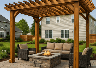 Backyard Pergola