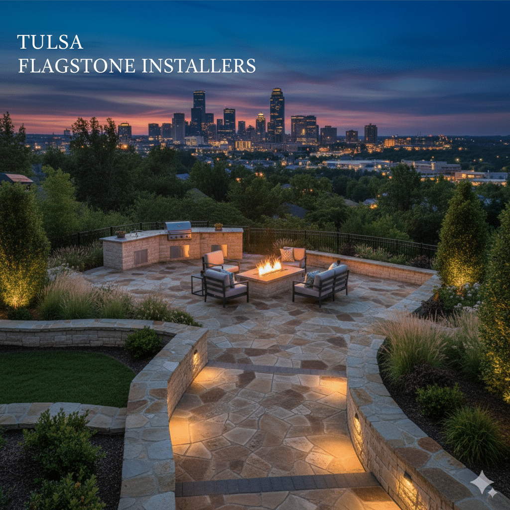Tulsa Flagstone Installers