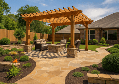 Our Oak Pergola
