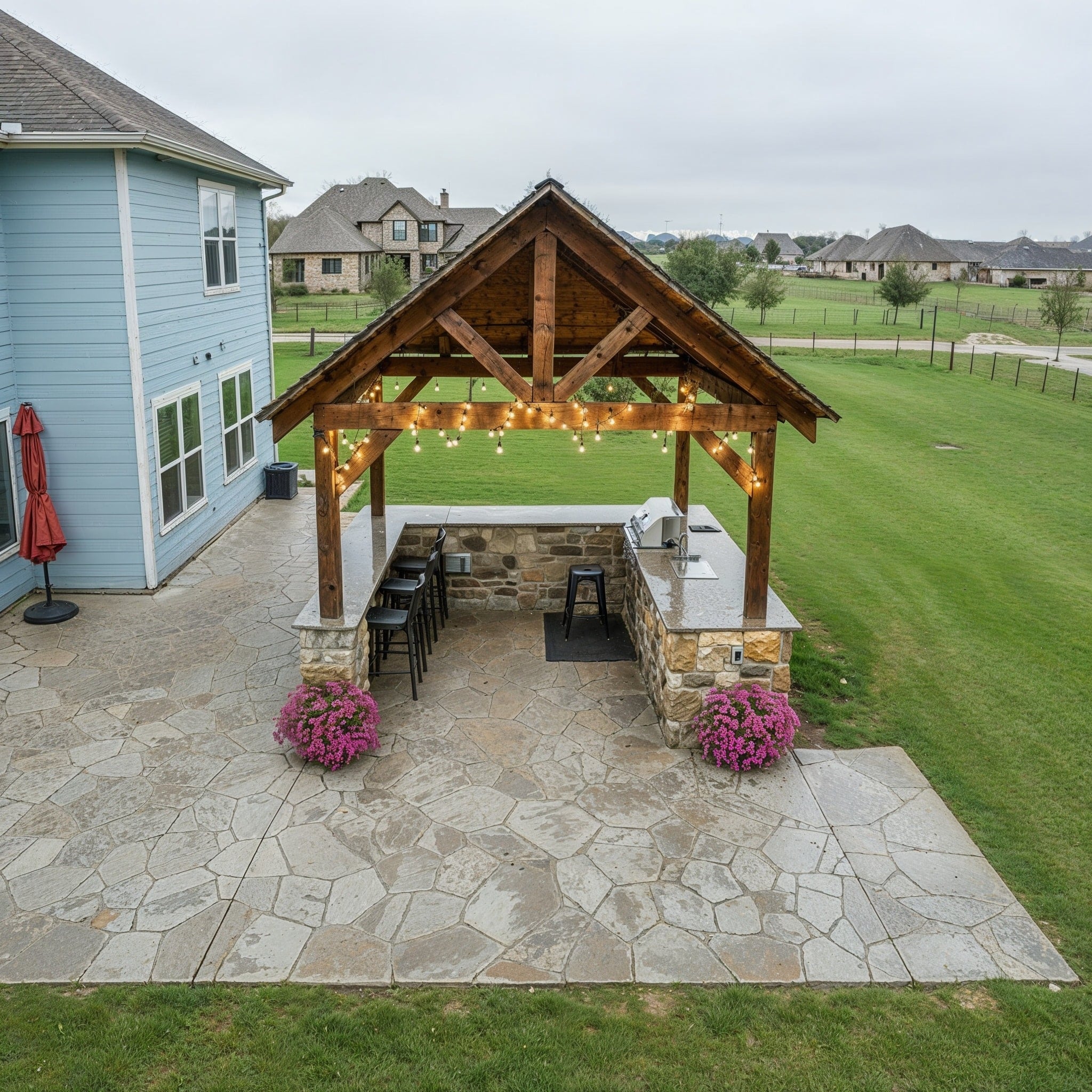 Outdoor kitchen
