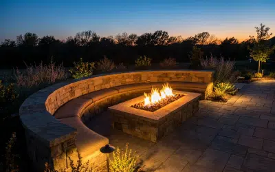 Fire Pit Builder in Owasso, OK | Custom Gas & Masonry Fire Pits | VistaScapes & Design